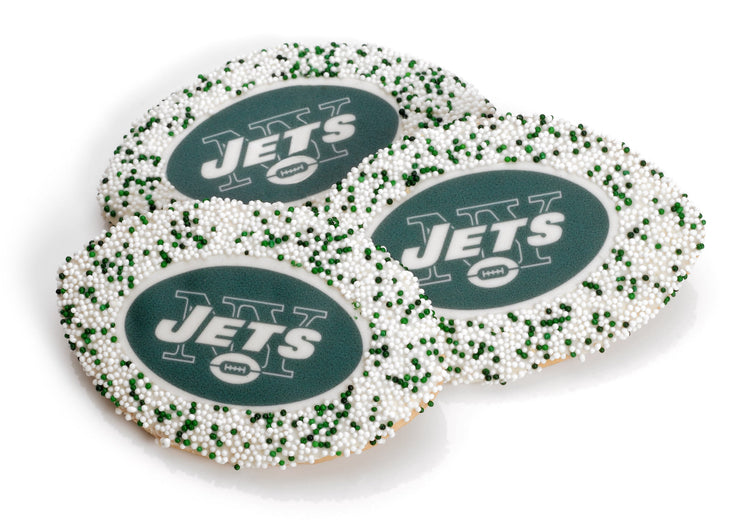 Sugar Printed Chocolate Dipped Cookies