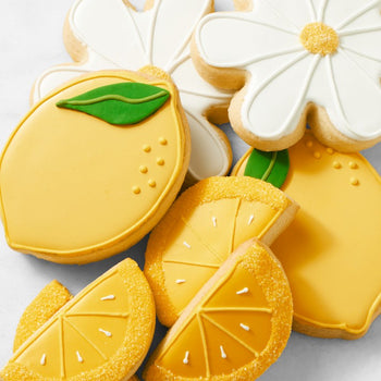 Mini Iced Sugar Cookies