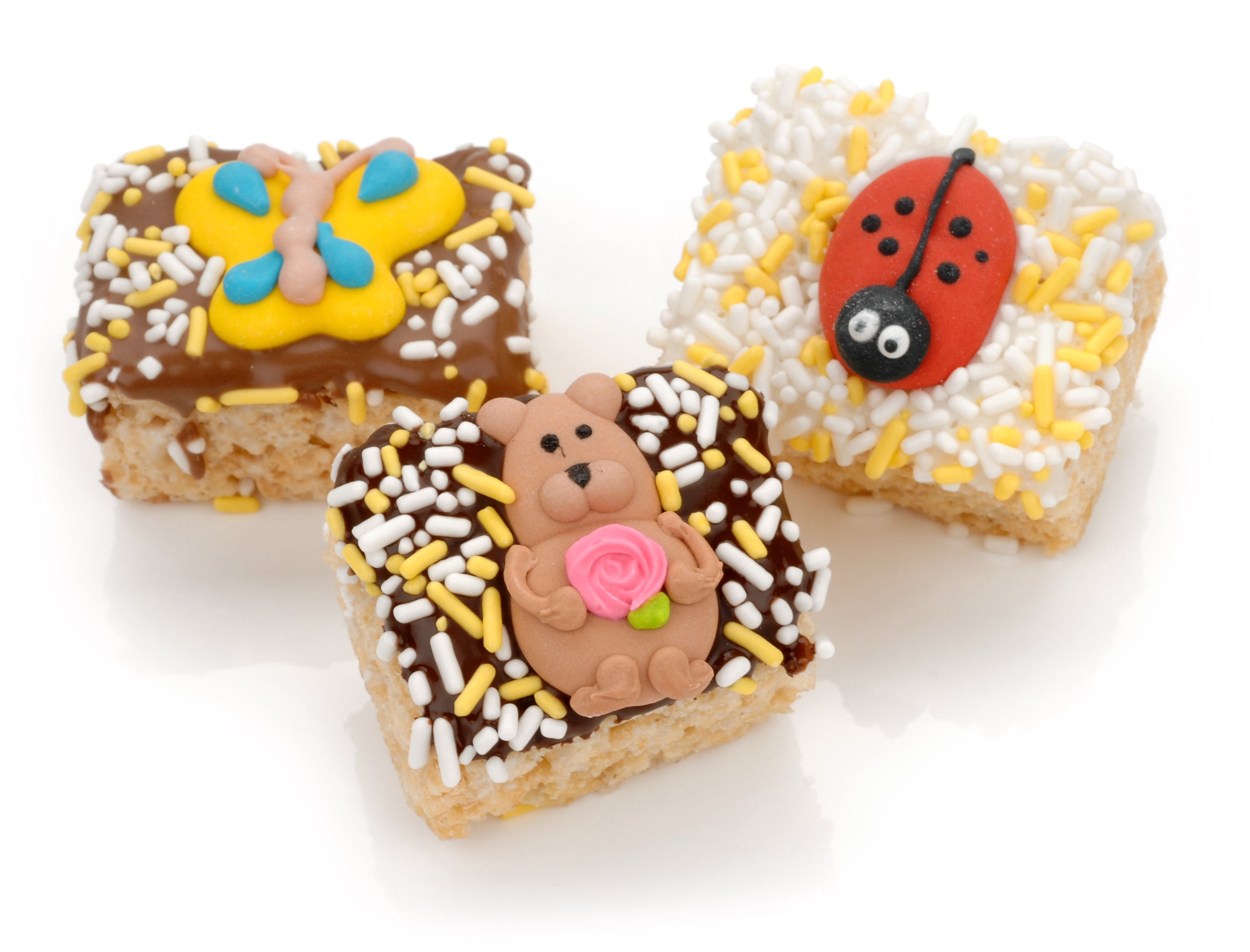 Spring Chocolate Dipped Mini Crizpy - Window Gift Box of 9