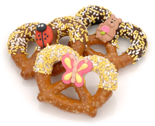 Spring Chocolate Pretzel Twists