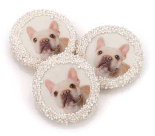 Logo Hand Dipped & Decorated Sandwich Cookie-Single