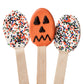 Set of 6 Pumpkin & Sprinkles Chocolate Stir Spoons