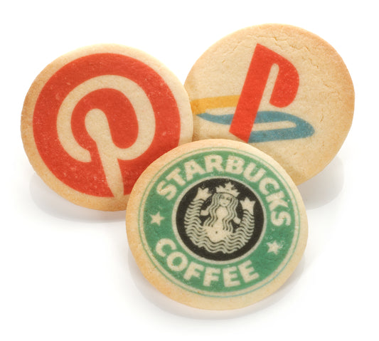 Printed Round Sugar Cookie- Naked Single