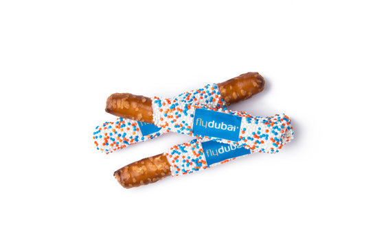 Logo Mini Pretzel Rods- Individually Wrapped