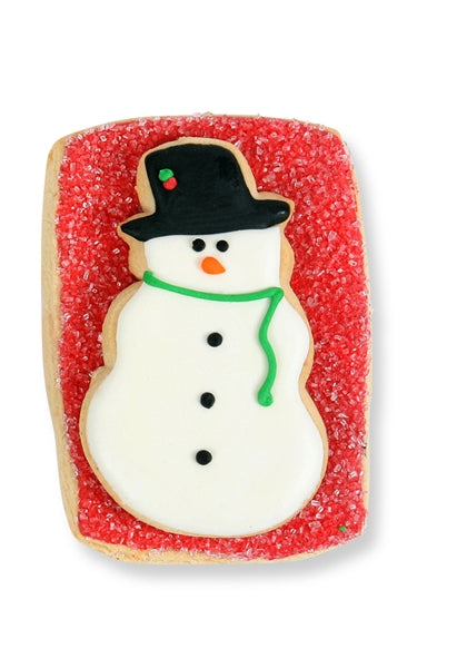 3D Snowman Cookie