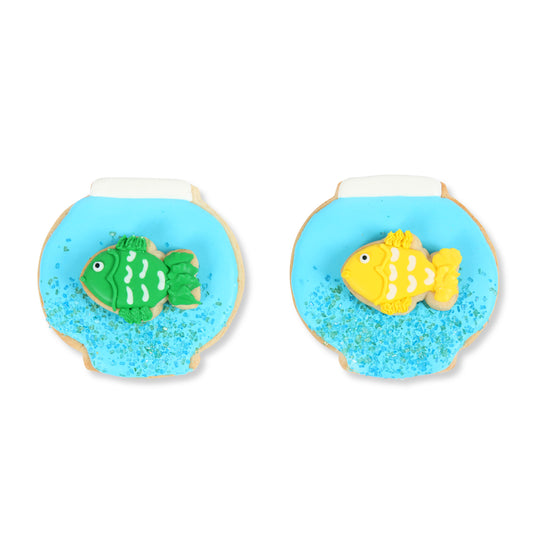 3D Fish Bowl Cookie-Single
