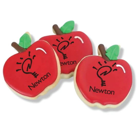 4" Printed Back to School Sugar Cookie-  Single
