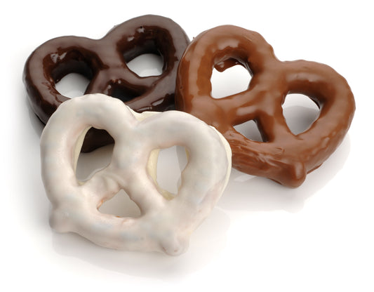 Just Chocolate Drenched Pretzel Twists