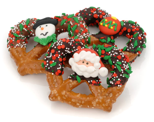 Christmas Pretzel Twists