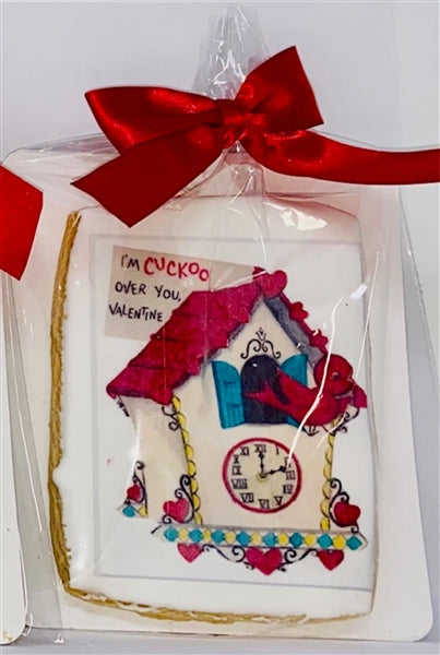 Iced Vint Val CUCKOO BDHSE Cookie Card