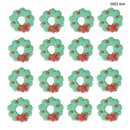 Large Christmas Icing Decorations- 96 C/S