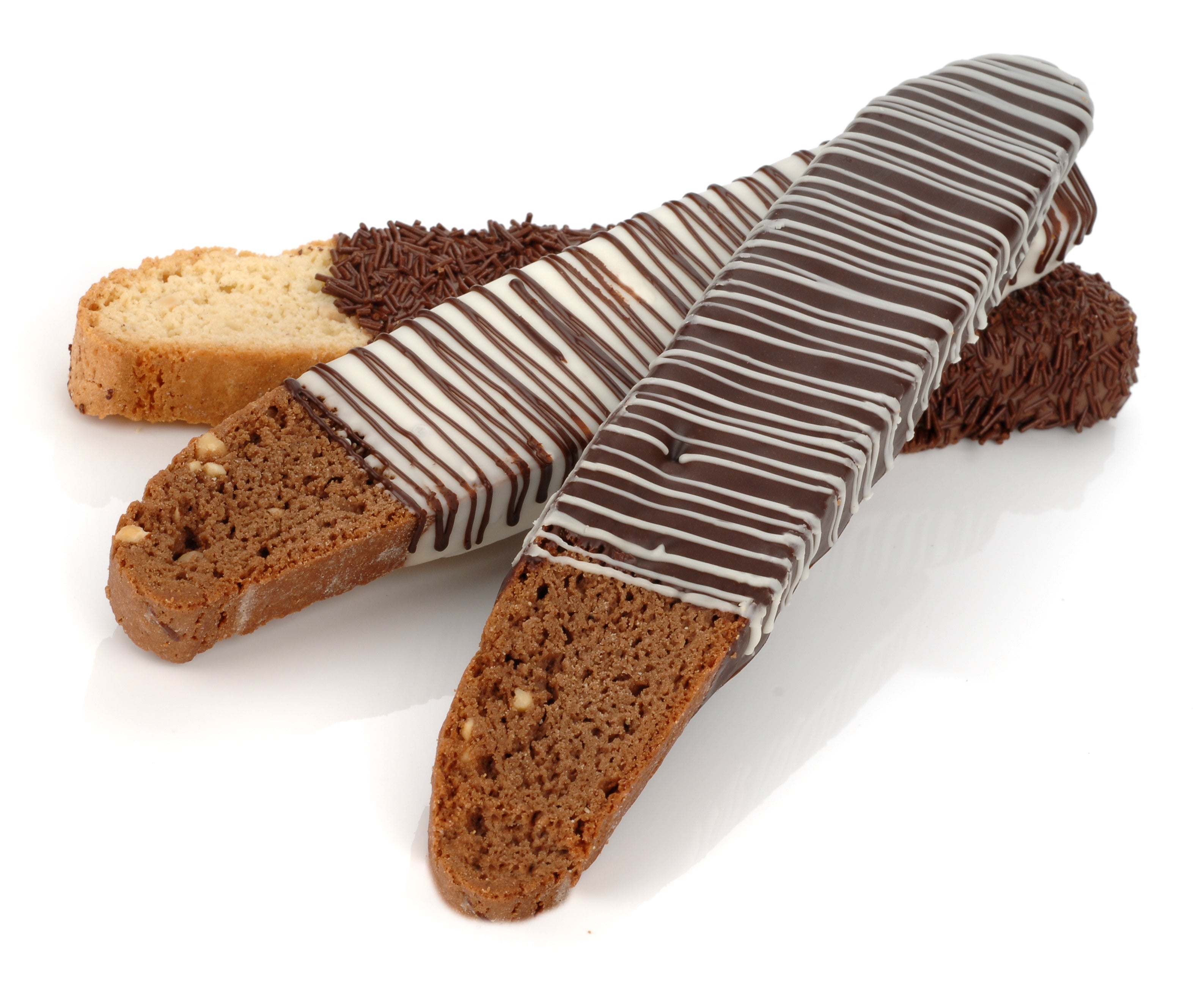 Classic Hand Dipped Gourmet Biscotti- Gift Box of 12