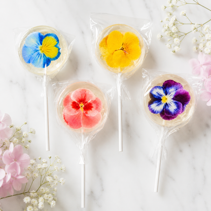 Floral Candy Lollipops