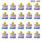 Large Icing Birthday Cakes - 120/CS