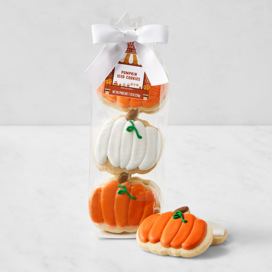 WS Pumpkin Stacked Iced Cookies- Set/6 6959943