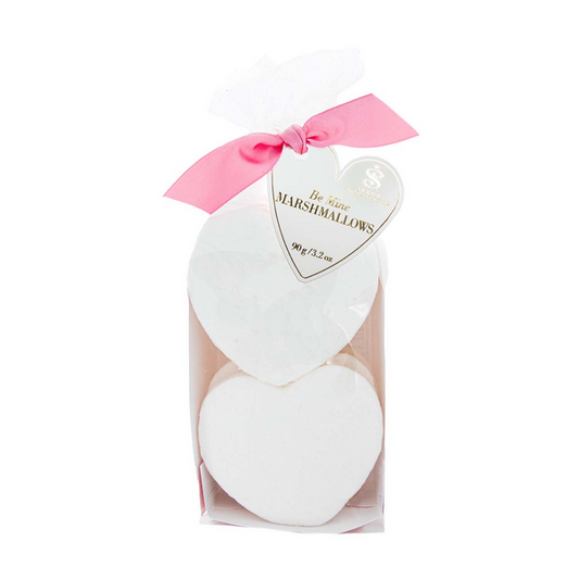 Heart Marshmallows Drink Toppers, Set Of 6