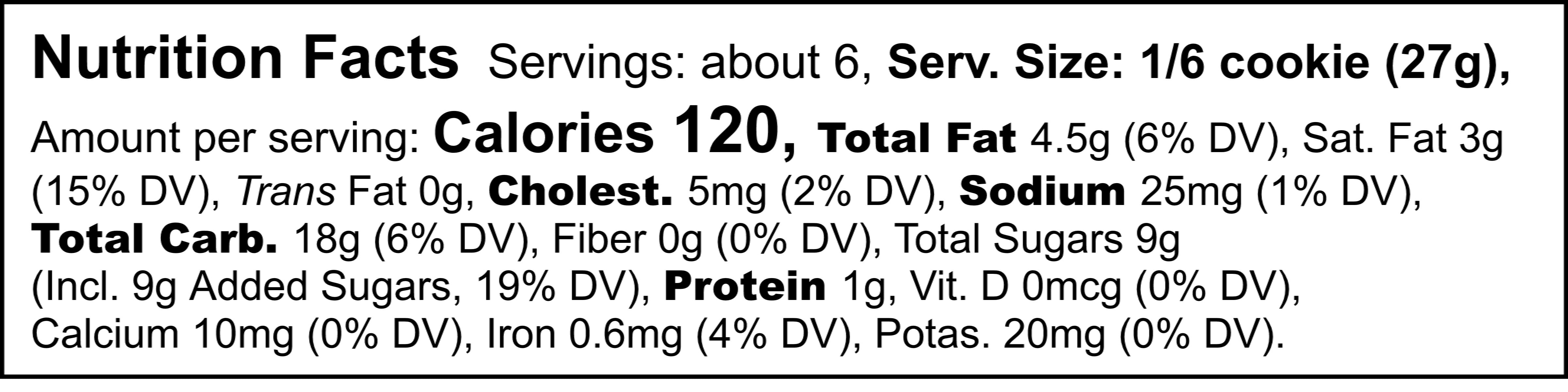 DCB Ruffles Heart Cookie - 841749190573