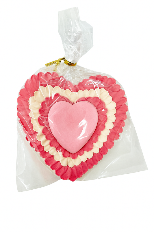 DCB Ruffles Heart Cookie - 841749190573