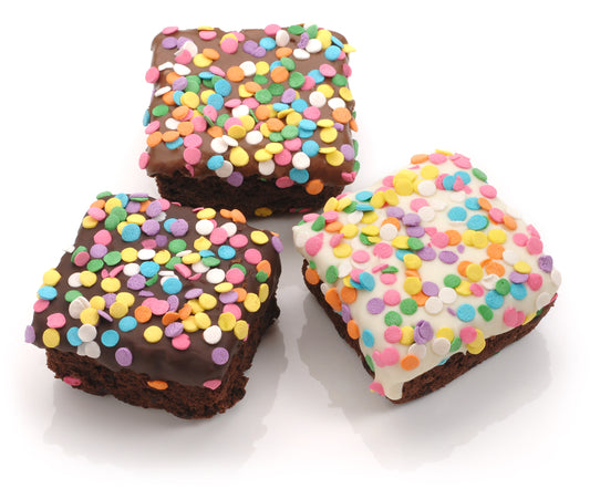 Confetti Triple Chocolate Brownies- Individually Wrapped