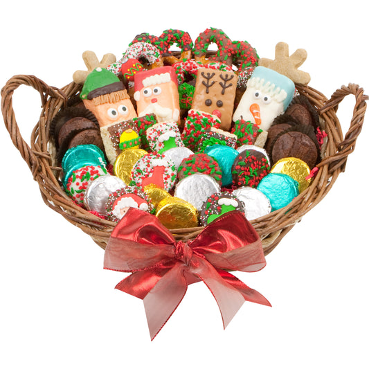 12" Christmas Gourment Basket