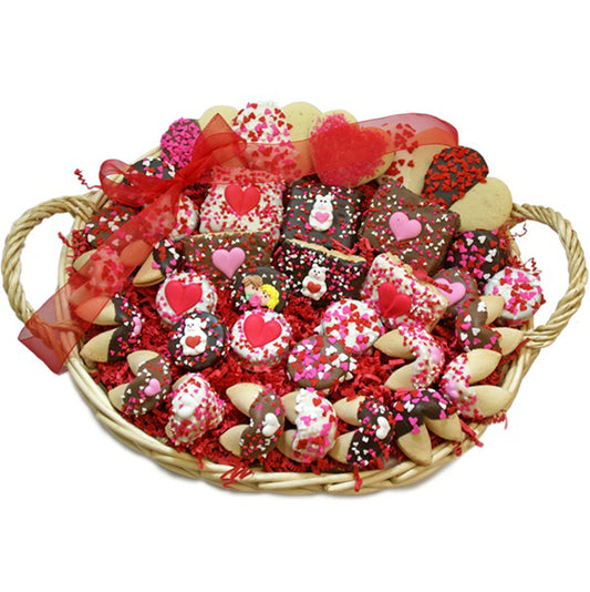 Sweetheart Gourment Basket -36 Piece