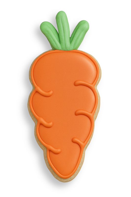 Whimsical Carrot Cookie -4.25 Inch