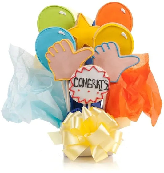 Congratulations Cookie Bouquet