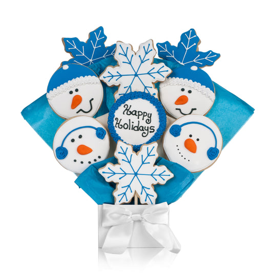 Winter Holidays Cookie Bouquet