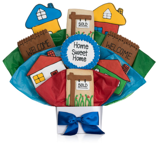 Home Sweet Home Cookie Bouquet