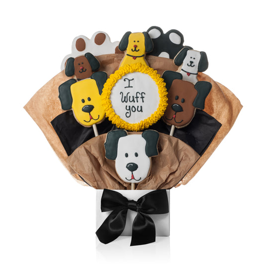 Pups N Paws Cookie Bouquet