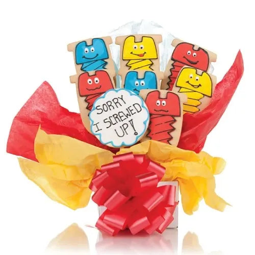 Sorry I Screwed up! Cookie Bouquet