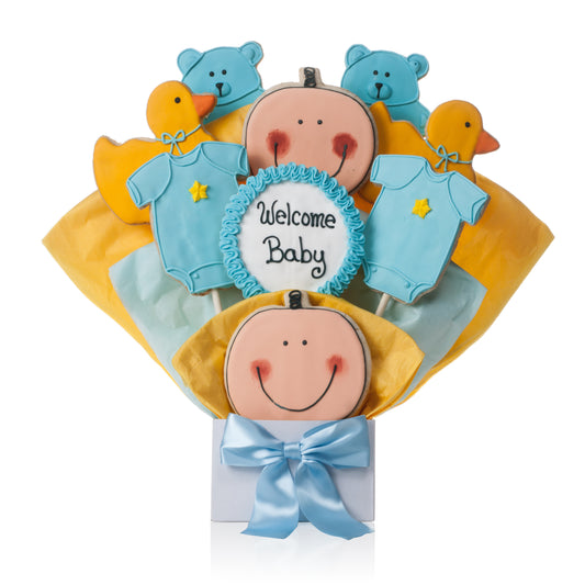 It's A Boy! Cookie Bouquet