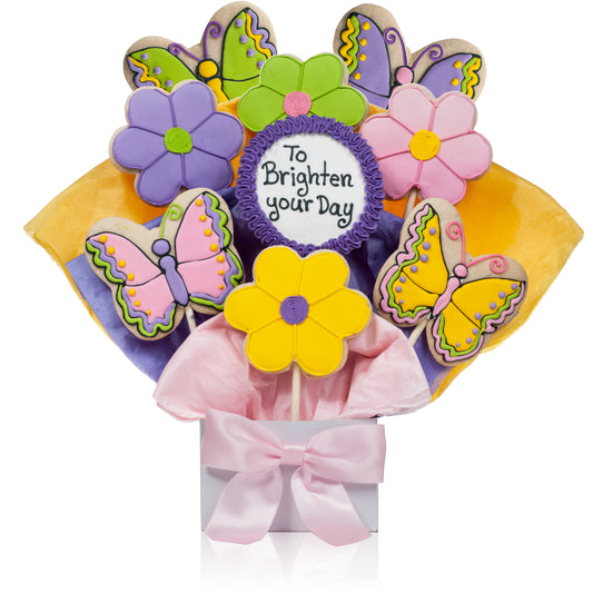 Brighten Your Day Cookie Bouquet