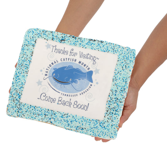 Giant Chocolate Covered Cookie Card Sugar Shortbread Cookie