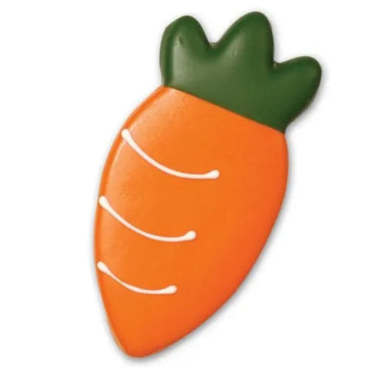 4" Chocolate Dipped Shortbread Carrot  - Single