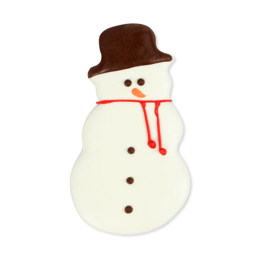 4"Chocolate Dipped Snowman - Single