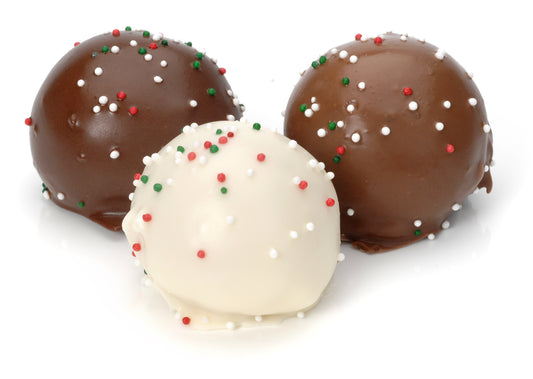 Holiday Belgian Truffle Cake Bons