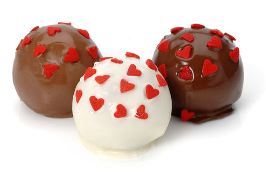 Romantic Belgian Truffle Cake Bons