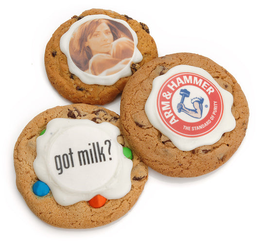 Delicious Image™ Gourmet Photo/Logo Cookies- Individually Wrapped