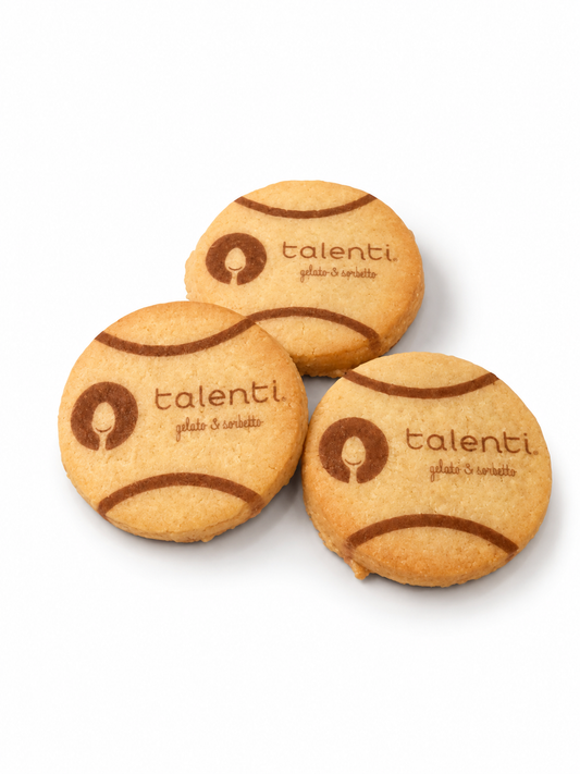 Mini Branded Butter Sugar Cookie- 1.75 Inch Round- Set of 60