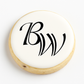 Printed  Iced Round Chocolate Chip Shortbread Cookie- Single