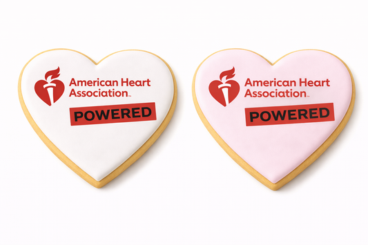 DIRECT PRINT 3.5 INCH LARGE HEART COOKIE