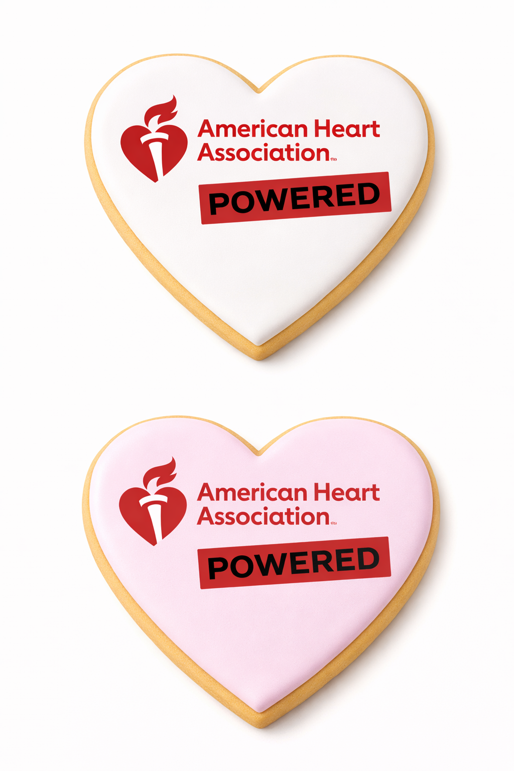 DIRECT PRINT 3.5 INCH LARGE HEART COOKIE