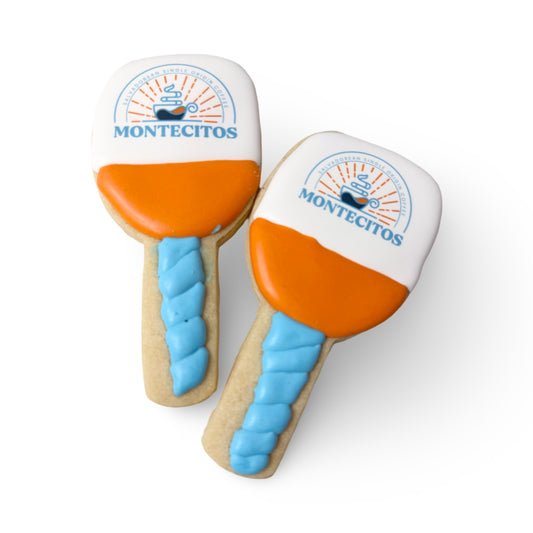 4 Inch Pickle Ball Racket Cookie