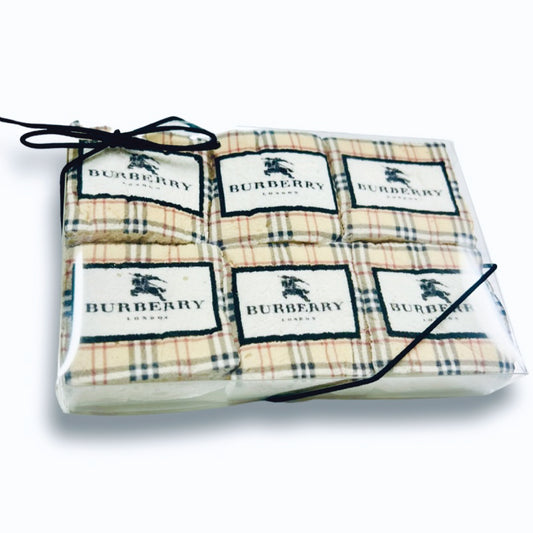 Direct Imprint Marshmallow Flats- Box of 6