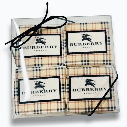 Direct Imprint Marshmallow Flats- Box of 4