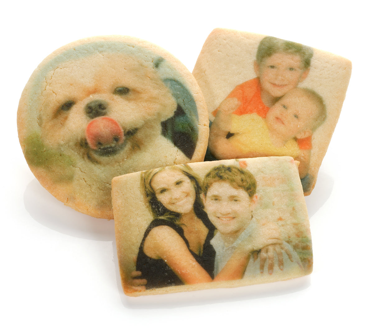Printed Square Sugar Cookie- Naked Single