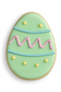 POLKA DOT EGG COOKIE- 4 INCH