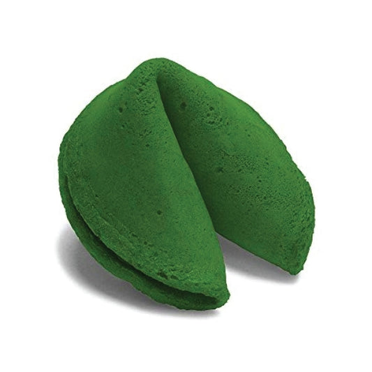 Green Fortune Cookies