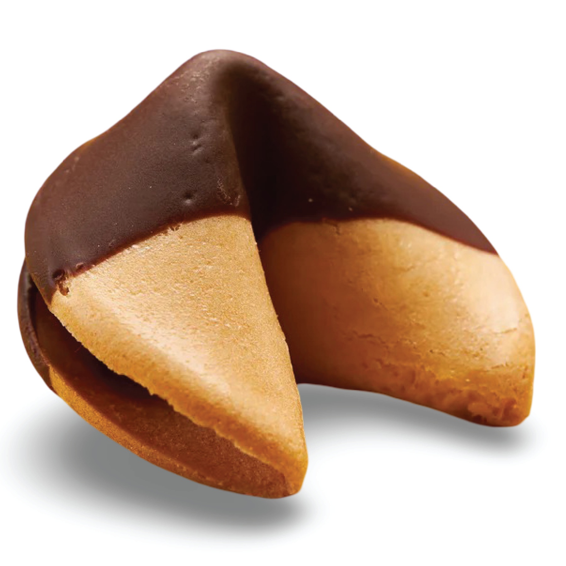 Chocolate Dipped Fortune Cookie
